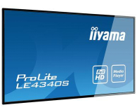 iiyama 43'' LE4340S-B3 Czarny - 1374339 - zdjęcie 3